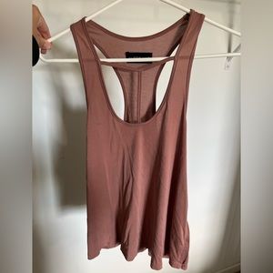 Mauve pink tank top